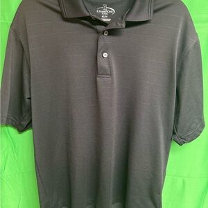 Champions Tour Men's Black Polo Shirt